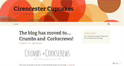 Desktop Screenshot of cirencestercupcakes.wordpress.com