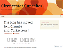 Tablet Screenshot of cirencestercupcakes.wordpress.com