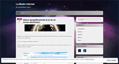Desktop Screenshot of lamadreinternet.wordpress.com