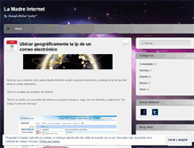 Tablet Screenshot of lamadreinternet.wordpress.com