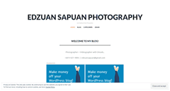 Desktop Screenshot of edzuan.wordpress.com