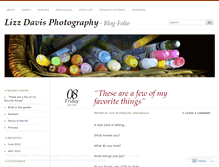 Tablet Screenshot of lizzdavisphotography.wordpress.com