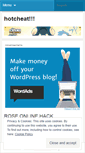 Mobile Screenshot of hotcheat.wordpress.com