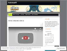 Tablet Screenshot of hotcheat.wordpress.com