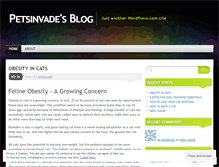 Tablet Screenshot of petsinvade.wordpress.com