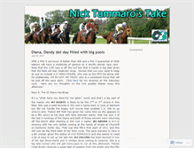 Tablet Screenshot of nicktammaro.wordpress.com