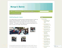 Tablet Screenshot of mungosbairns.wordpress.com