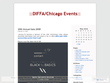 Tablet Screenshot of diffachicago.wordpress.com