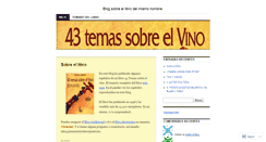 Desktop Screenshot of 43temas.wordpress.com