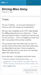 Mobile Screenshot of missdaisy.wordpress.com
