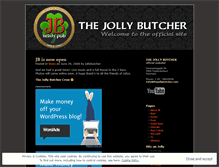 Tablet Screenshot of jollybutcher.wordpress.com