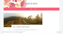 Desktop Screenshot of blocodenota.wordpress.com