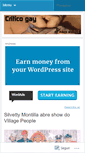 Mobile Screenshot of criticogay.wordpress.com