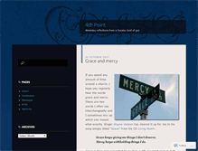 Tablet Screenshot of 4thpoint.wordpress.com