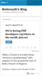 Mobile Screenshot of bellesouth.wordpress.com