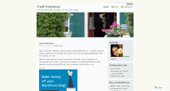 Desktop Screenshot of cafecolonial.wordpress.com