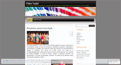 Desktop Screenshot of paratudo.wordpress.com