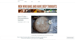 Desktop Screenshot of menwhobake.wordpress.com