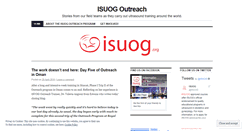 Desktop Screenshot of isuogoutreach.wordpress.com