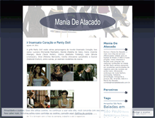 Tablet Screenshot of maniadeatacado.wordpress.com