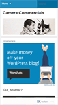 Mobile Screenshot of cameraads.wordpress.com