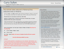 Tablet Screenshot of currysultan.wordpress.com
