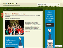 Tablet Screenshot of dfempauta.wordpress.com