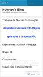 Mobile Screenshot of nuevtec.wordpress.com