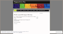 Desktop Screenshot of pflaglaurelms.wordpress.com