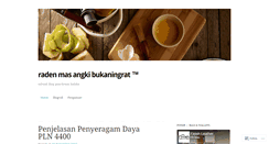 Desktop Screenshot of angki.wordpress.com