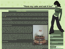 Tablet Screenshot of havemycakeandeatittoo.wordpress.com