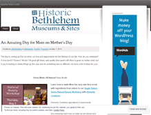 Tablet Screenshot of historicbethlehem.wordpress.com