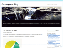 Tablet Screenshot of oroengotas.wordpress.com