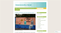 Desktop Screenshot of conscienciaecosocial.wordpress.com