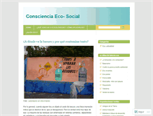 Tablet Screenshot of conscienciaecosocial.wordpress.com