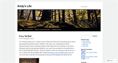 Desktop Screenshot of andy71781.wordpress.com