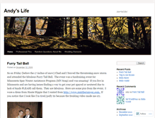 Tablet Screenshot of andy71781.wordpress.com