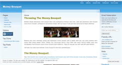 Desktop Screenshot of moneybouquet.wordpress.com
