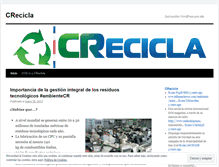 Tablet Screenshot of crecicla.wordpress.com