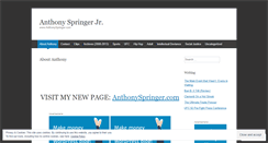 Desktop Screenshot of mrspringer.wordpress.com