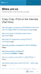Mobile Screenshot of milesmccabe.wordpress.com
