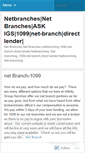 Mobile Screenshot of netbranch.wordpress.com
