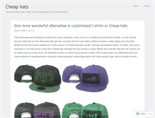 Tablet Screenshot of newcheapsnapbacks.wordpress.com