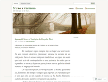 Tablet Screenshot of muroyvestigio.wordpress.com