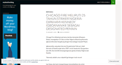 Desktop Screenshot of mybolafanblog.wordpress.com