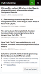 Mobile Screenshot of mybolafanblog.wordpress.com