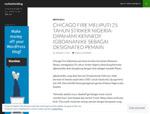 Tablet Screenshot of mybolafanblog.wordpress.com