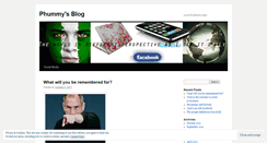 Desktop Screenshot of phummy.wordpress.com