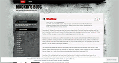 Desktop Screenshot of jonmackin.wordpress.com