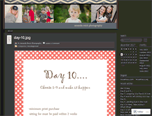 Tablet Screenshot of amandareichphotography.wordpress.com